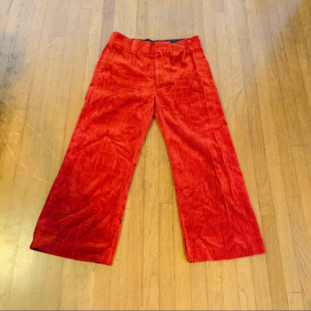 Zara Woman Corduroy Pants